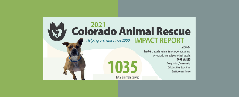 2021 Impact Report - Colorado Animal Rescue